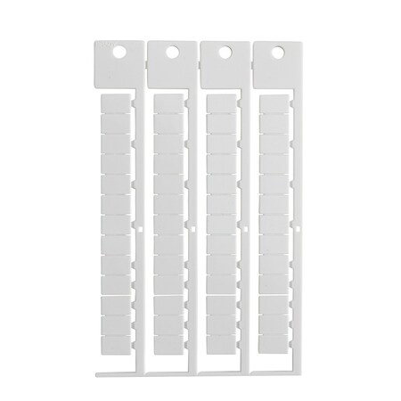 Brady Terminal Block Tag Polycarbonate 12.00 mm H x 8.00 mm W Box of 936 Pieces, 936PK SA4814